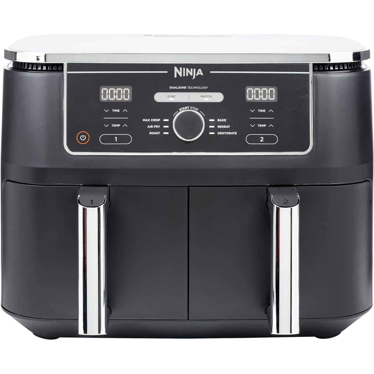 Buy Ninja,Ninja Foodi MAX Dual Zone Digital Air Fryer, 2 Drawers, 9.5L, 6-in-1, Uses No Oil, Max Crisp, Roast, Bake, Reheat, Dehydrate, Cook 8 Portions, Non-Stick Dishwasher Safe Baskets, Black AF400UK - Gadcet UK | UK | London | Scotland | Wales| Near Me | Cheap | Pay In 3 | Kitchen Appliances